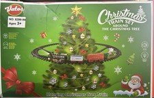 Hanging Christmas Train Set, Electric Train Around The Tree Brand New OPENBOX