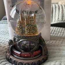 Harry Potter Journey to Hogwarts Snow Globe with Certificate of Authenticity