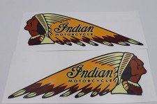 Indian Motorcycle Fuel Tank Vinyl Decals (Set of 2)