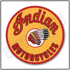 Indian Motorcycle Logo sticker Biker Classic window laptop bumper vinyl decal