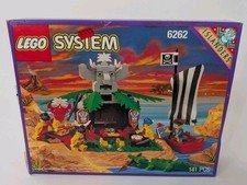 lego 6262 king kahukas throne Vintage Pirate Sealed Parts Bags In Open Box