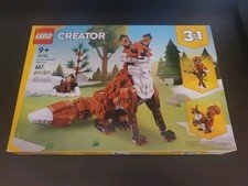 LEGO Creator 3 in 1 Forest Animals Red Fox Toys Model 31154 BRAND NEW