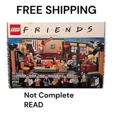 LEGO Ideas: Central Perk 21319 Friends Set No Minifigures NOT COMPLETE