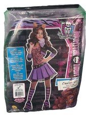 Monster High Clawdeen Wolf Child Costume Large Purple Black Pink