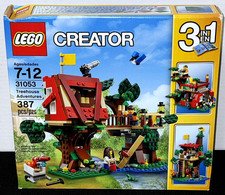 NEW OPEN BOX! LEGO CREATOR TREEHOUSE ADVENTURES 31053 3 IN 1 / HOUSE