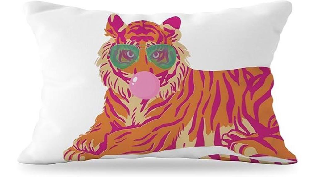 patterned decorative pillow cover