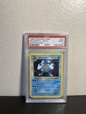 Pokemon 1999 Poliwrath Holo Shadowless #13 PSA 9