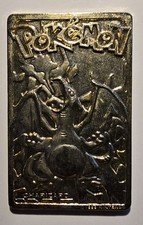 Pokemon Charizard #06- 23 Karat Gold Plated Trading Special Edition- No Case