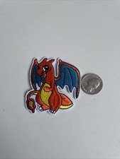 Pokemon Charizard Fire Type Embroidered Iron On Patch