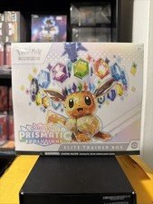 Pokemon Prismatic Evolutions Elite Trainer Box ETB | NEW | (Rip in boxes)