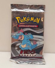 Pokemon TCG Neo Genesis Unlimited Booster Pack Factory Sealed WOTC GERMAN Cards