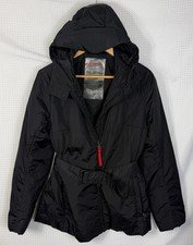 Prada Puffer Long Hooded Coat Jacket Size 44 Art 280485 Y2K Rare
