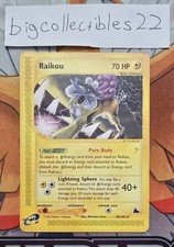 Raikou - 28/144 - Pokemon Skyridge Non-Holo Card e-reader LP