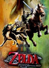 Rare Zelda twilight princess HD Licensed Nintendo Promo Canvas