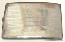 Sterling Silver Cigarette Case ~ 100.1 Grams☚☚☚☚