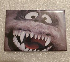 The abominable Snowman Christmas Refrigerator Magnet 2" by 3" fridge locker