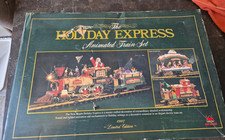 The HOLIDAY EXPRESS Animated Christmas Train Set #380 1997 LE