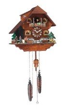 TRADITIONAL HERMLE HEIDELBERG CUCKOO WALL CLOCK NEW