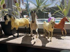 Vintage Breyer Stallion Horse Bundle Lot Of 4 Cloud’s Legacy Cremello Andalusian