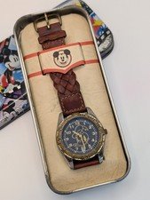 Vintage Disney Time Works Donald Duck Watch - Japan- New Battery - WORKS.