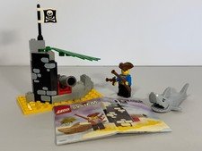 Vintage Lego Pirates Battle Cove Set 1492 100% Complete With Manual *Read*