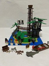 Vintage Lego Pirates Forbidden Island 6270 Complete Read