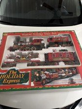 Vintage New Bright The Holiday Express Musical Christmas Train Set SH2