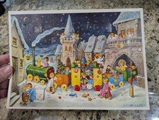 Vtg Kruger Advent Christmas Calendar #815/2 West Germany