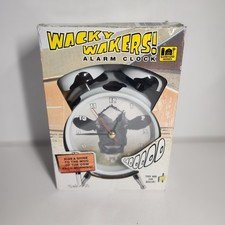 Wacky Wakers Cow Alarm Clock Moos Farm Humor Fun Animal Clock Loud