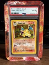 1999 Pokemon Game Base Set #4 Charizard-Holo PSA 8