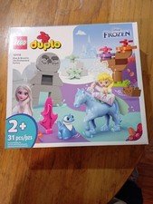 1 LEGO DUPLO #10418 DISNEY FROZEN ELSA & BRUNI IN THE ENCHANTED FOREST NIB