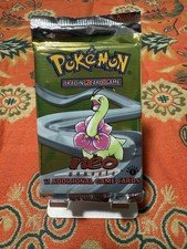 2000 Pokemon TCG WOTC Neo Genesis Booster Pack SEALED 1st Edition! WOW!
