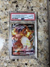 2020 Pokemon VMAX Starter Set Charizard VMAX #002/021 Japanese Holo PSA 10