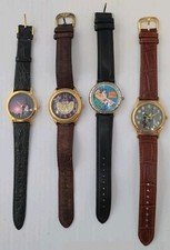 4 Vintage Disney Watches Mickey Artist Watch Magic Kingdom All Need Batteries