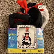 6-12 Month Dr Seuss Cat in the Hat Dress Up Infant Costume Halloween New