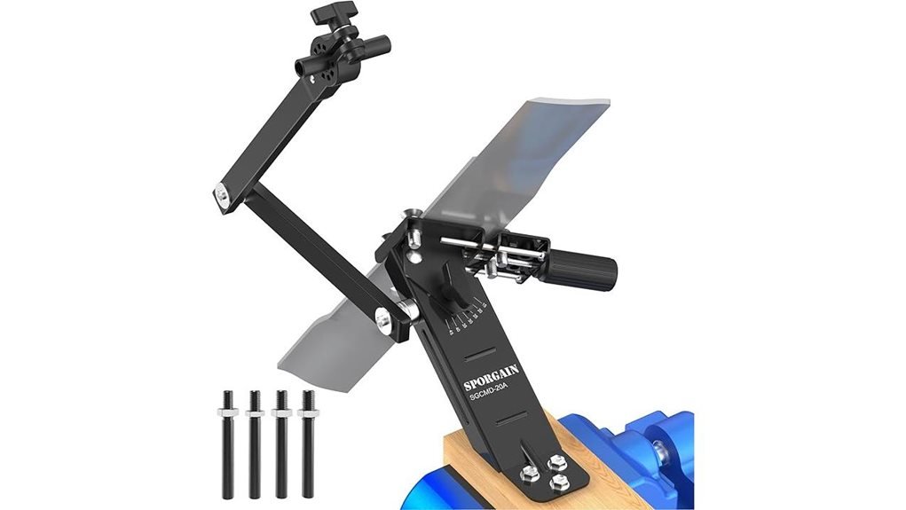 adjustable lawn mower sharpener