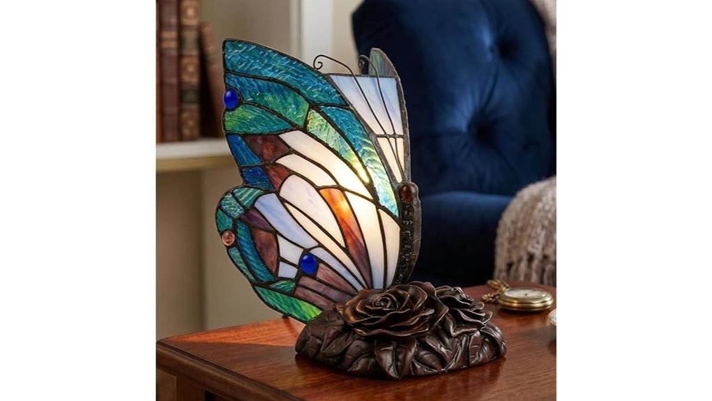 artistic butterfly lamp design