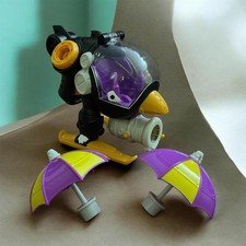 Authentic Helicopter Imaginext DC Super Friends The Penguin Copter W/ Umbrellas