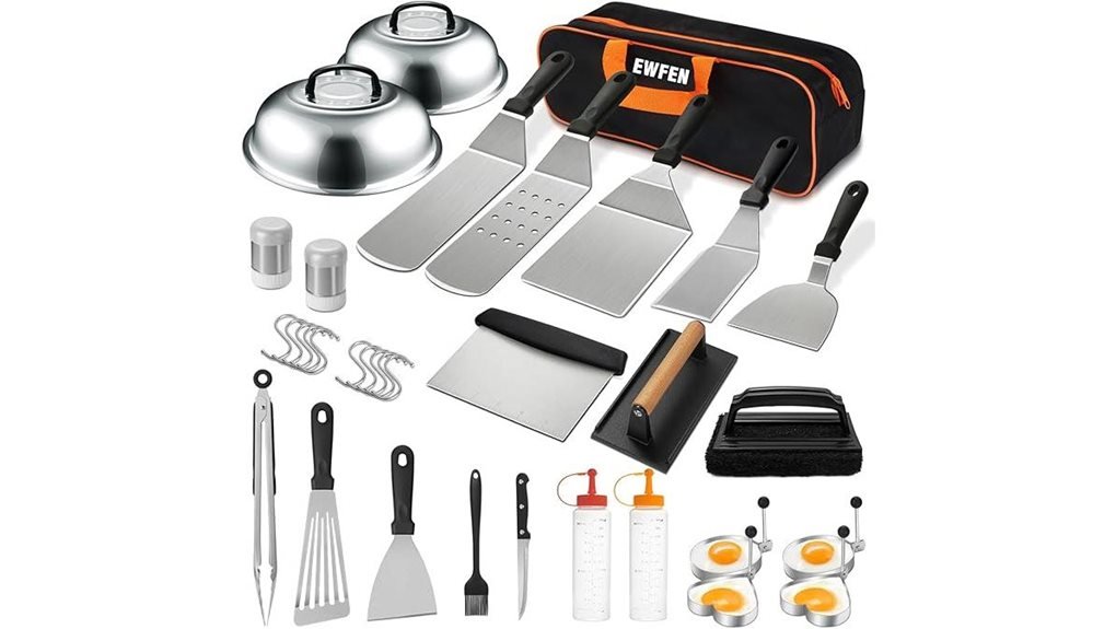 barbecue griddle accessories set