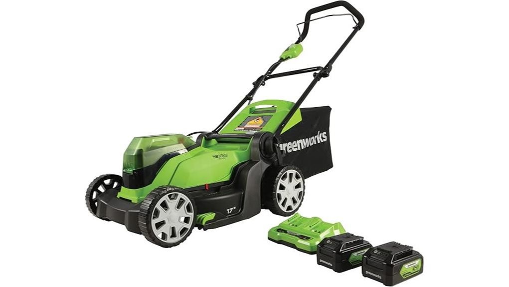 battery powered lawn mower
