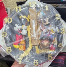 *BRAND NEW* Vintage Disney Mickey Mouse Donald Duck Animated Talking Wall Clock