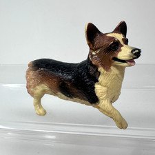 Breyer Reeves Traditional Welsh Corgi Companion Animal Black Brown Dog 3" 1999