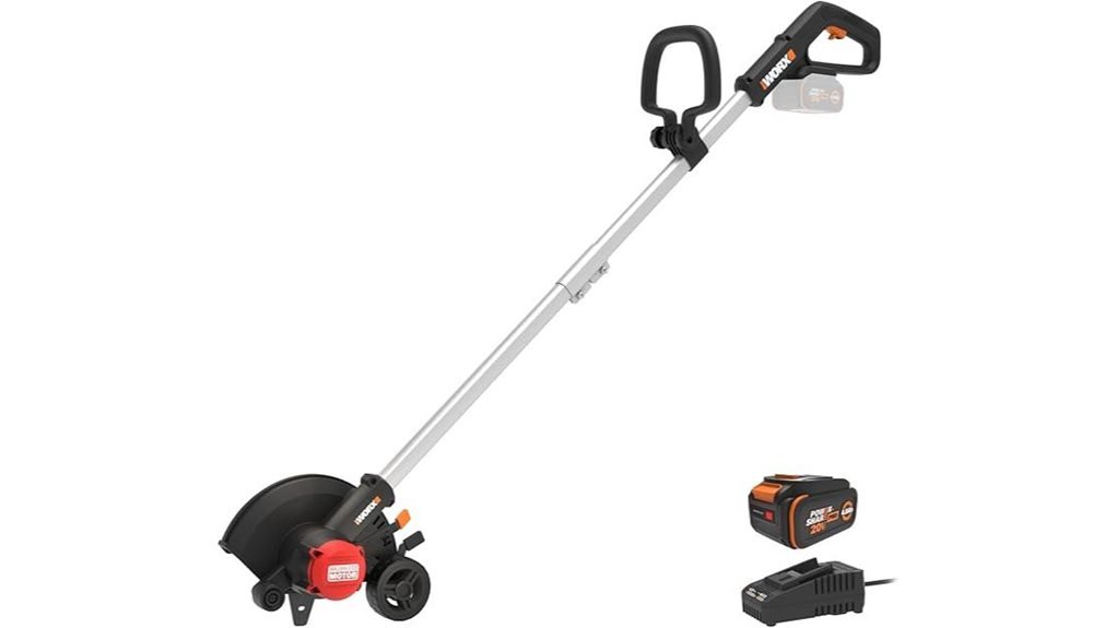 brushless cordless lawn edger