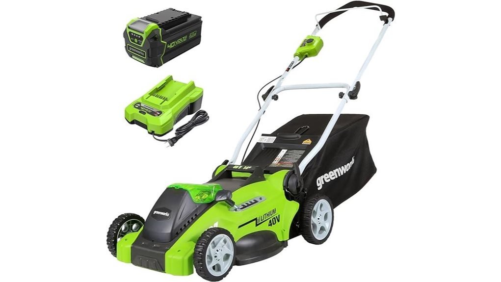 cordless 40v lawn mower