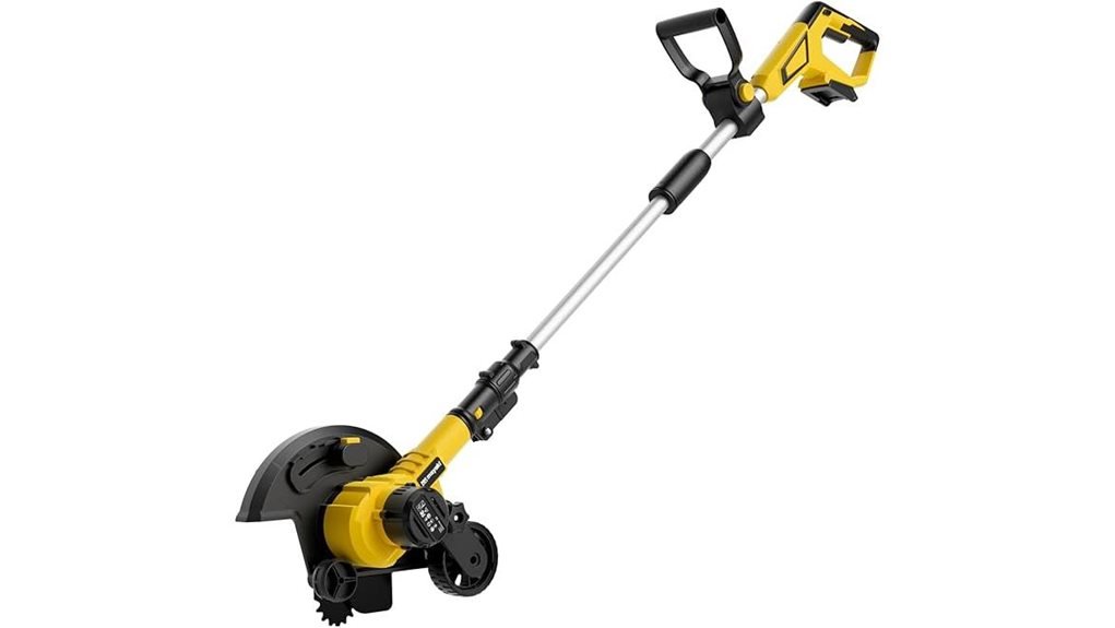cordless lawn edger tool