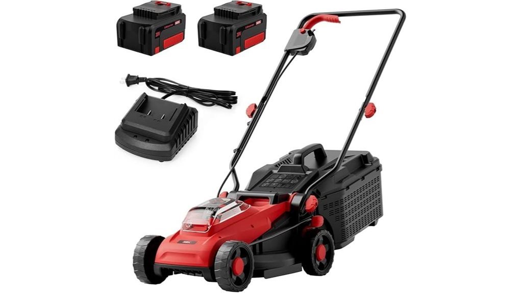 cordless lawn mower model