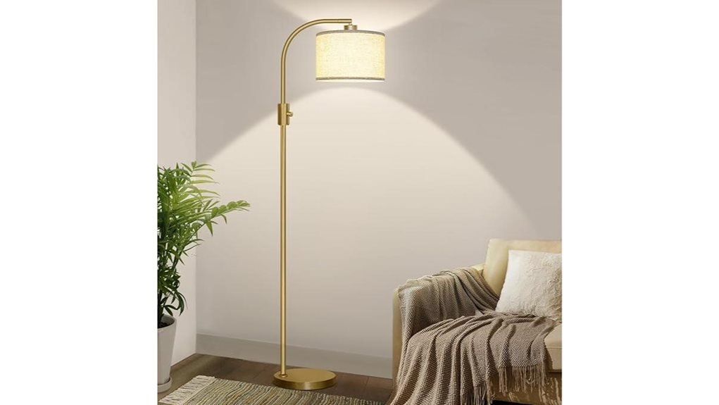 dimmable modern floor lamp