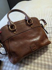 Dooney and Bourke Florentine Duned leather satchel