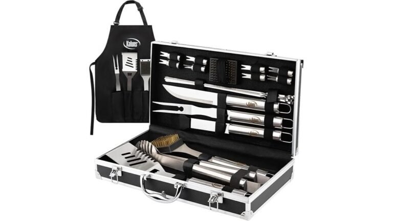durable bbq tools included