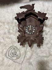 E. Schmeckenbecher Black Forest Cuckoo Clock, Mechanical, Wood, Germany, Roman